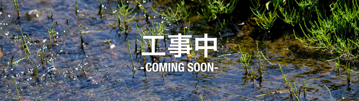 工事中 COMING SOON